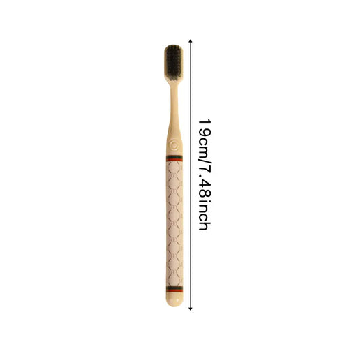 6 High-grade Gift Box Toothbrush Set Soft Hair Deep Clean Teeth Travel Portable Home Oral Care Suitable for Adults Daily Use Of